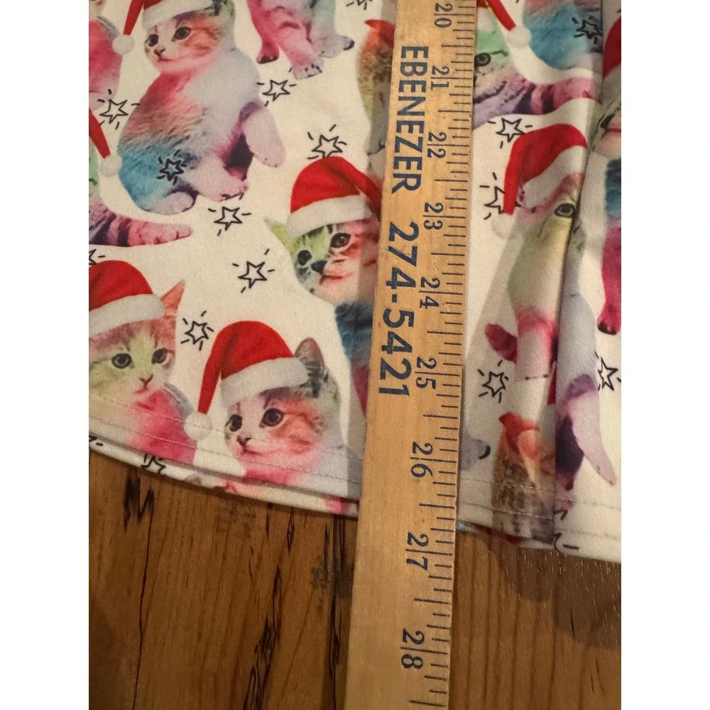 Girls‎ Santa Kitten Dress Size M